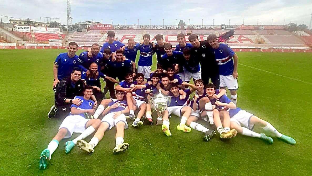 Under 16 Sampdoria conquista il Memorial Giancarlo Salvi