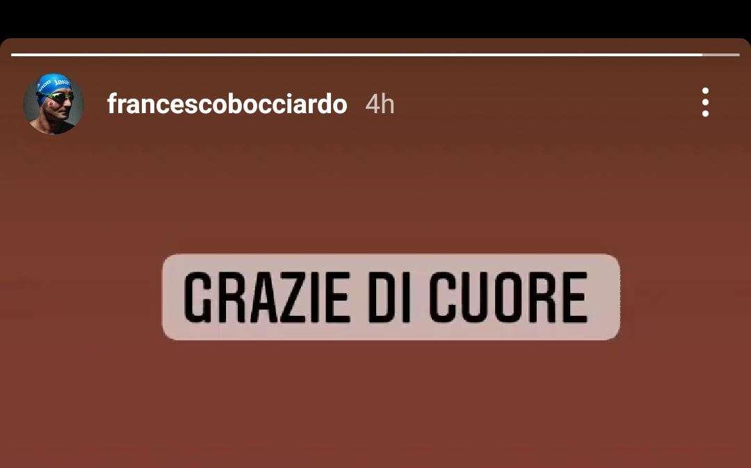 Bocciardo premiato con una targa da Sampdoria Futsal