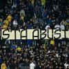 Frosinone-Sassuolo, curve vuote allo Stirpe: doppia protesta sugli spalti