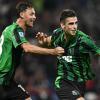 Sassuolo Milan pagelle. Voti: Odenthal-gol, Laurienté fumoso. Bene Caleta-Car