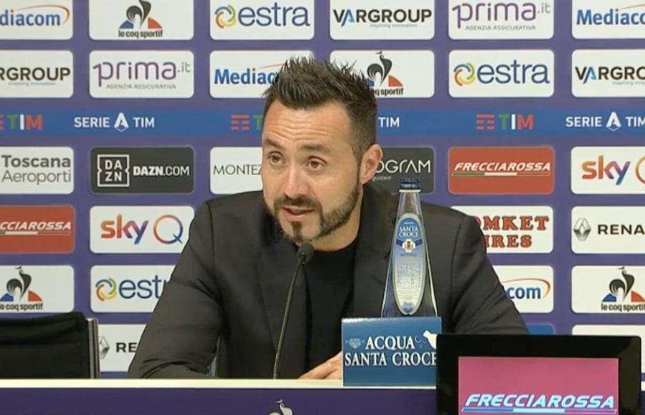 De Zerbi: "Non si capisce quale futuro possa avere questa squadra. Felice del rinnovo"