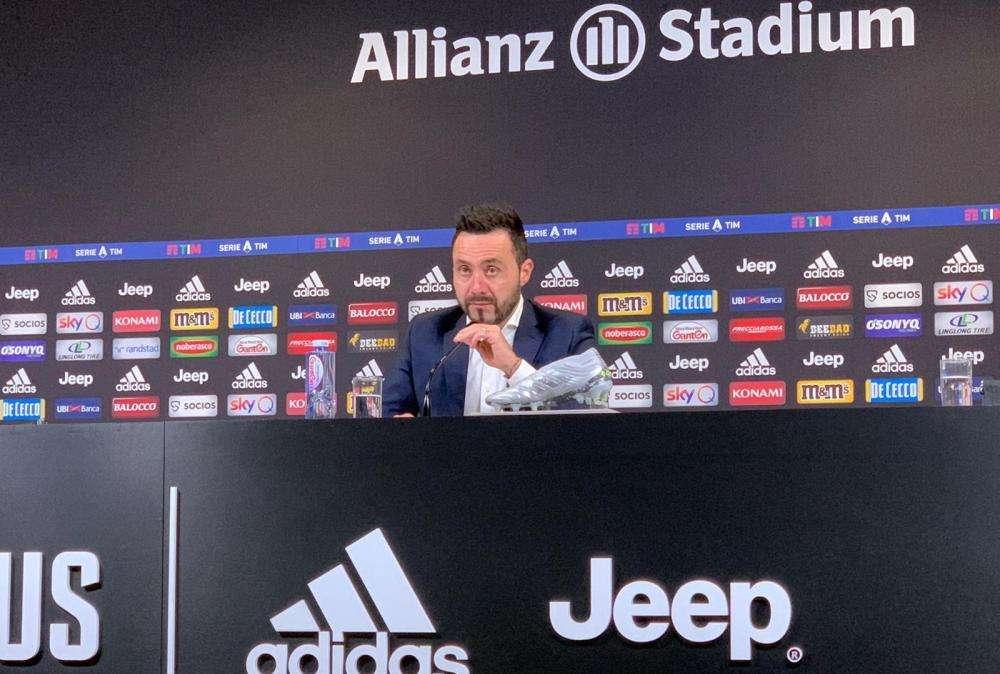 De Zerbi: "Cambiare la nostra filosofia? Mai avuto dubbi sul mio calcio"