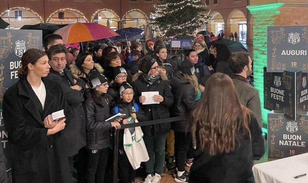 Sassuolo, grande entusiasmo per la festa coi tifosi - VIDEO e FOTO