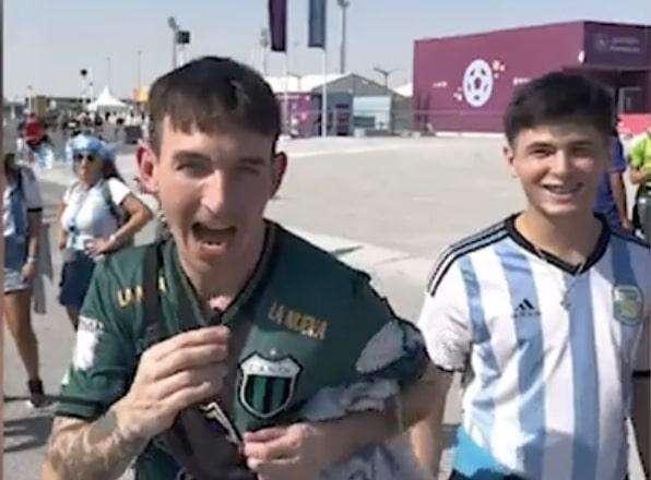 Tifosi argentini ai Mondiali: spunta anche un fan del Sassuolo