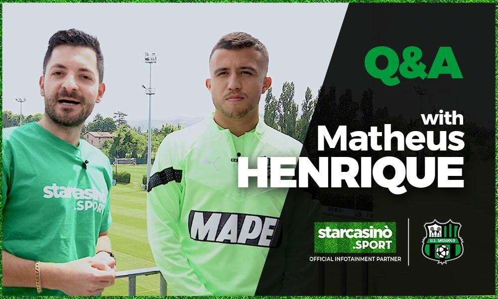 Matheus Henrique: "Sassuolo, sono contento". Poi svela la profezia di Dionisi