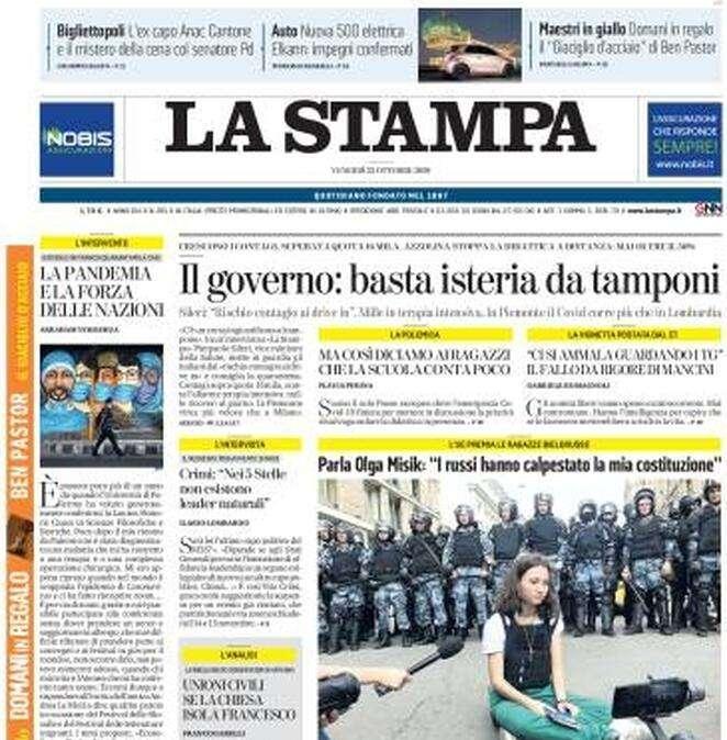 La Stampa su Sassuolo-Torino di questa sera: "Testacoda"