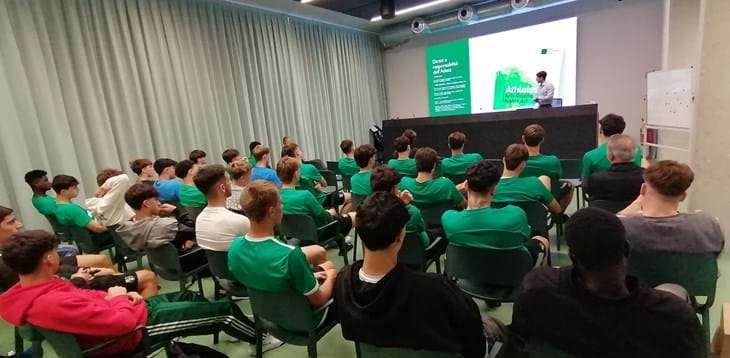 Hattrick VI, incontro col Sassuolo Primavera al MFC per l'educazione antidoping