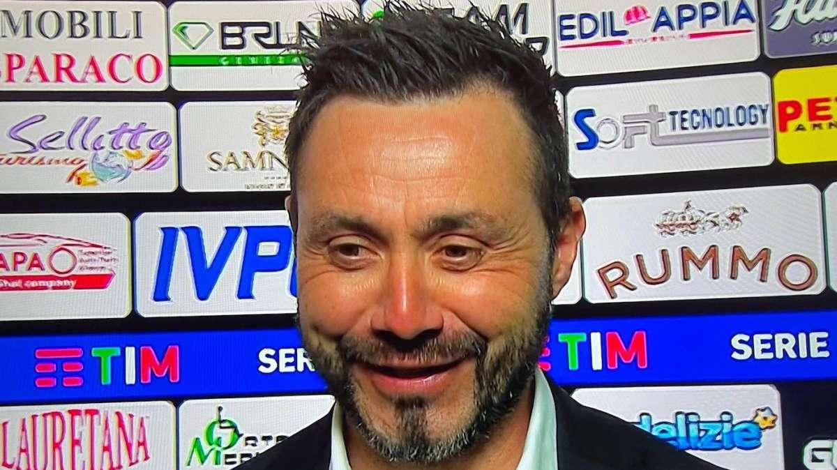 De Zerbi: "Quando andrò via questa squadra potrà fare più di quanto fatto con me"