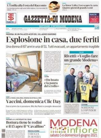 Gazzetta di Modena: "Il Sassuolo rompe gli indugi, Giampaolo in pole"