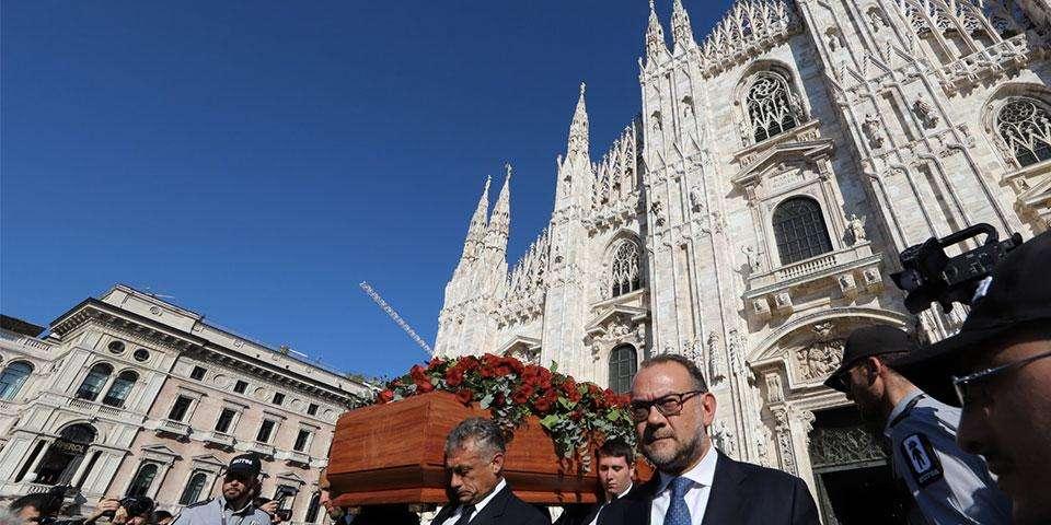 Oggi in Duomo a Milano l'ultimo saluto a Giorgio Squinzi
