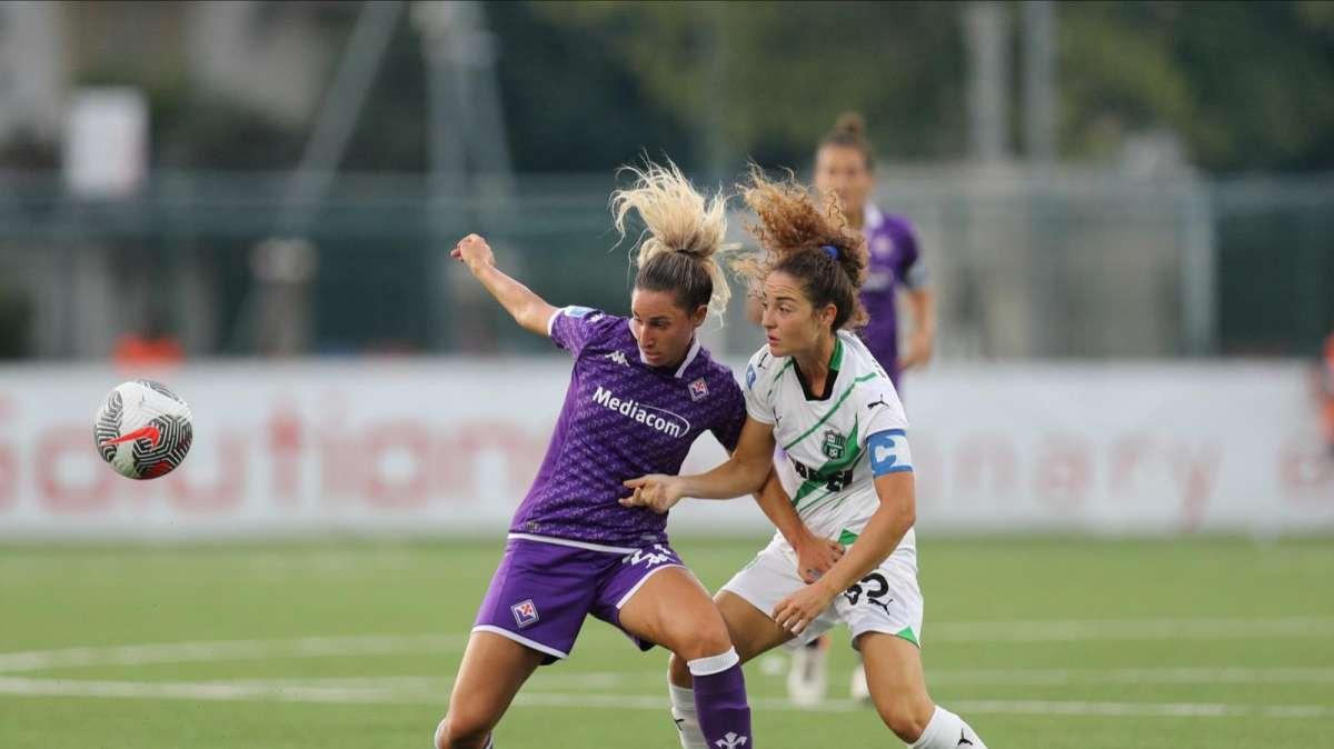 Fiorentina Sassuolo Femminile highlights 2-1: Catena e Cinotti ribaltano Sabatino VIDEO