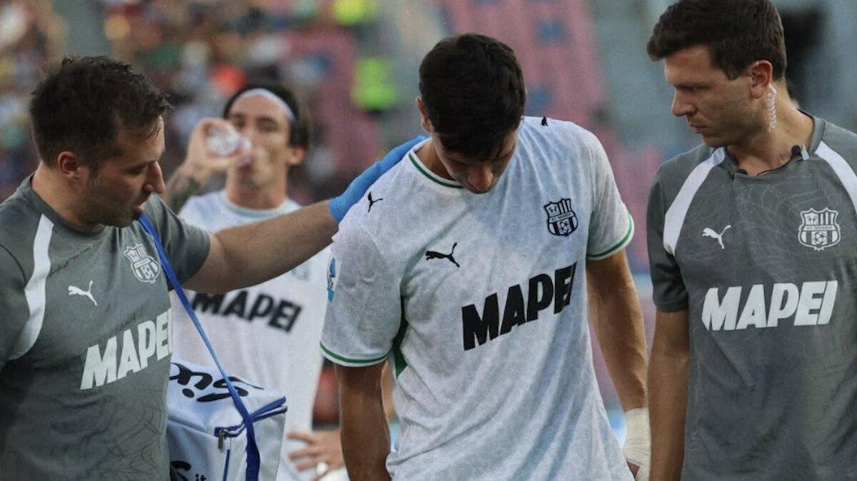 Sassuolo, Volpato manda un messaggio dopo l'infortunio: “Back soon”. Juve a forte rischio