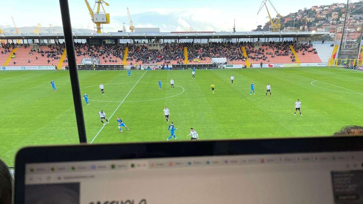 Spezia Sassuolo 2-2: ancora un pari al Picco, neroverdi sfortunati