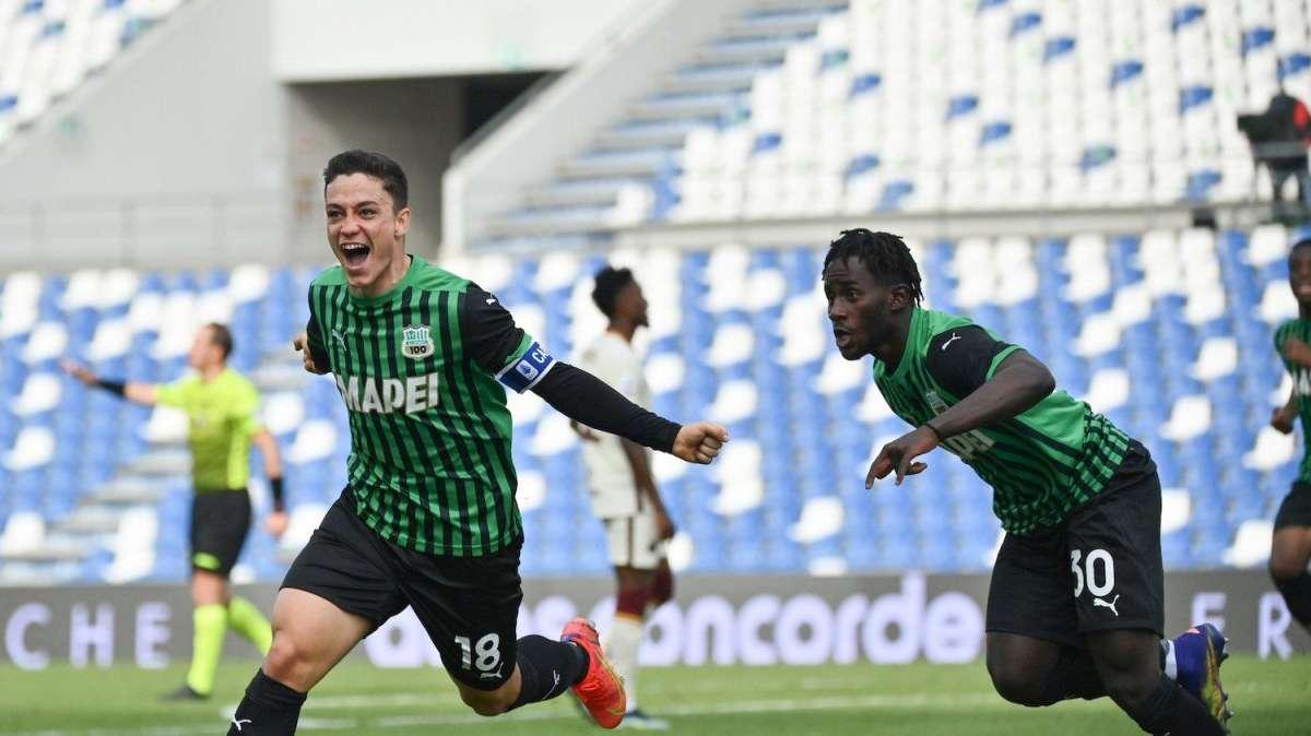 Raspadori-Oddei: il Sassuolo fa gol alla Roma con il settore giovanile