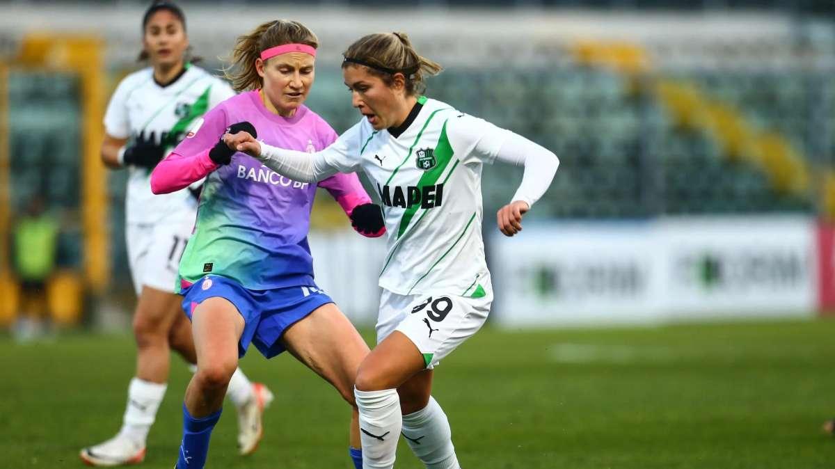 Sassuolo Milan Femminile dove vederla in tv, orario, quando si gioca