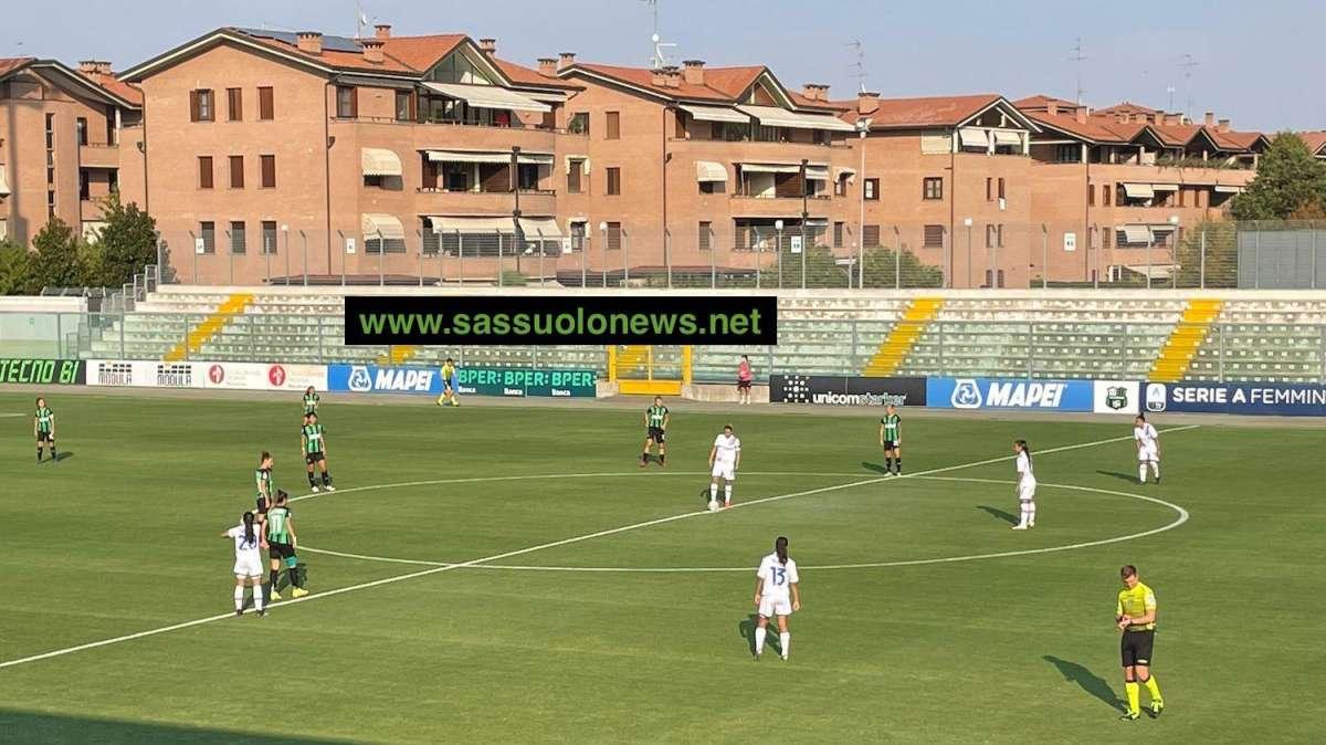 Sassuolo Empoli Femminile 3-2 FINALE: 6 su 6 ma che sofferenza!