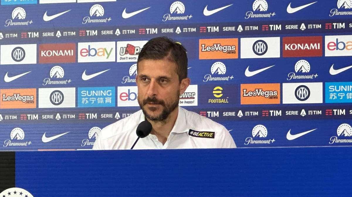 Conferenza Dionisi: "Oggi il mio miglior Sassuolo. L'esultanza con Alfonso, il magazziniere"