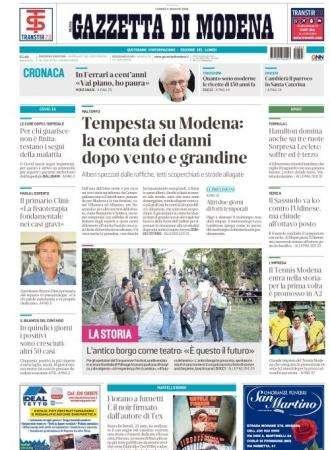 Gazzetta di Modena: "Il Sassuolo va ko con l'Udinese ma chiude 8°"