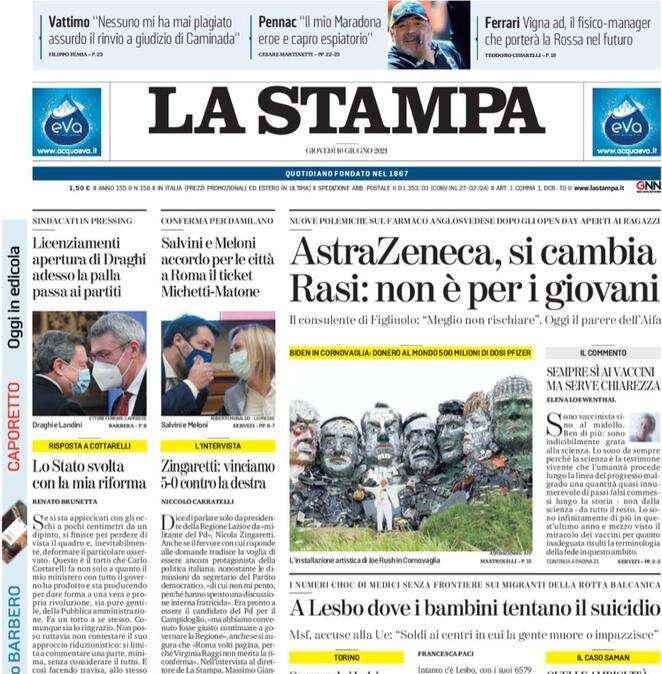 La Stampa: "Locatelli con la testa all'Europeo e un futuro alla Juventus"