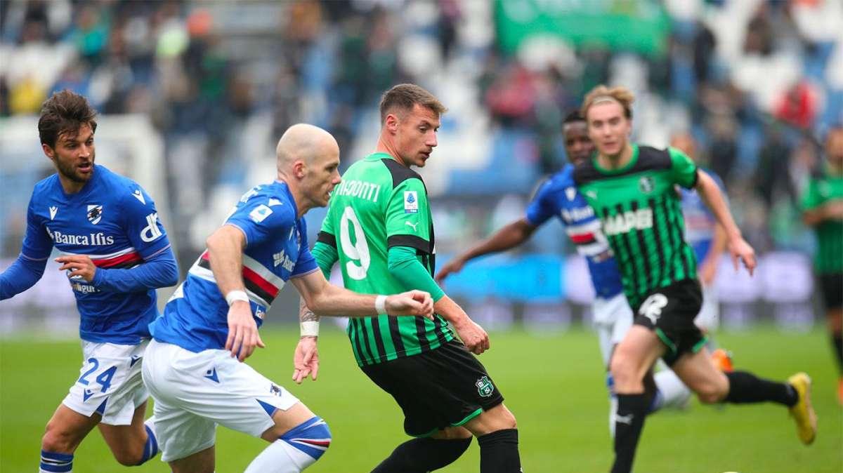 Sampdoria Sassuolo dove vederla oggi DAZN Sky: canale tv e streaming gratis