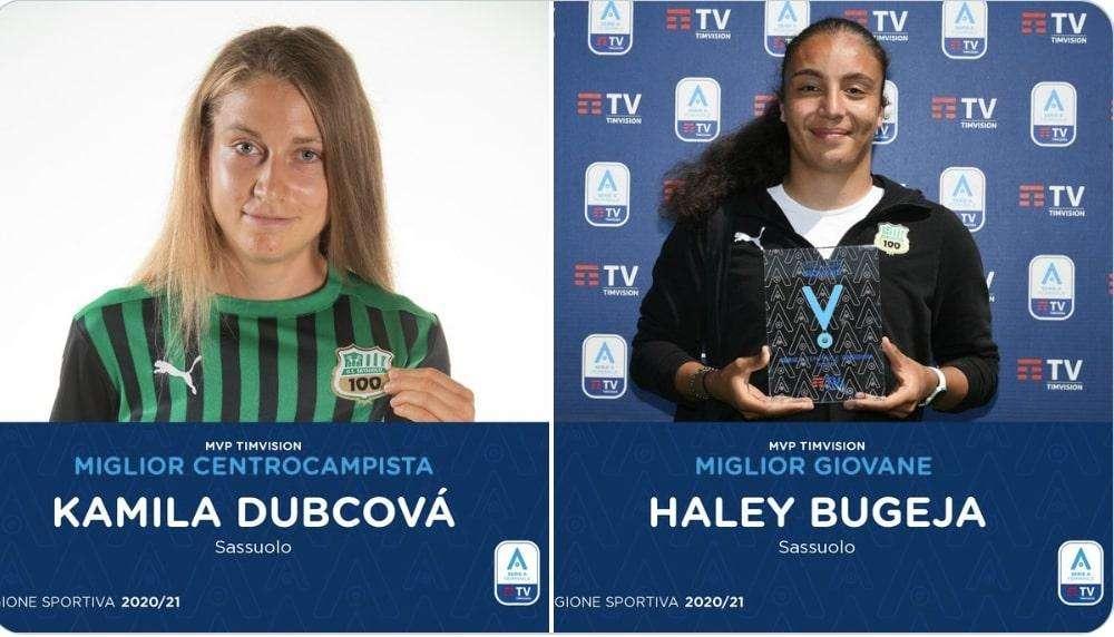 Bugeja e Kamila Dubcova premiate tra le migliori giocatrici della A: i dettagli