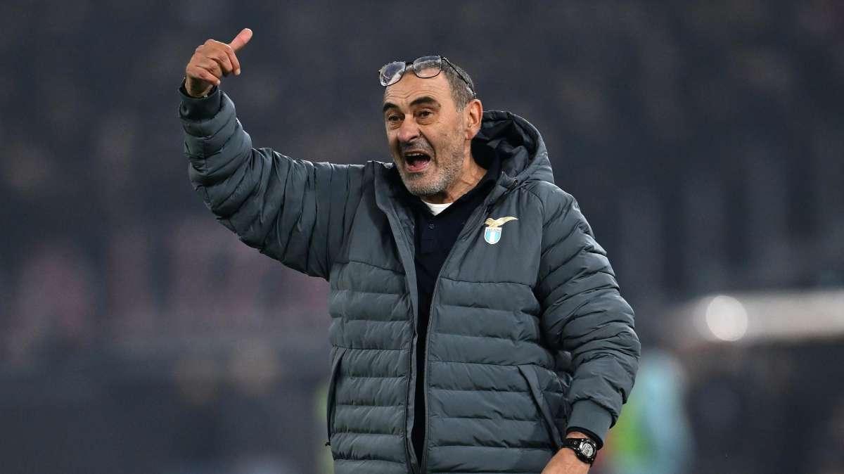 Sarri post Lazio Sassuolo: "L'1-1 ci sembrava un'ingiustizia"
