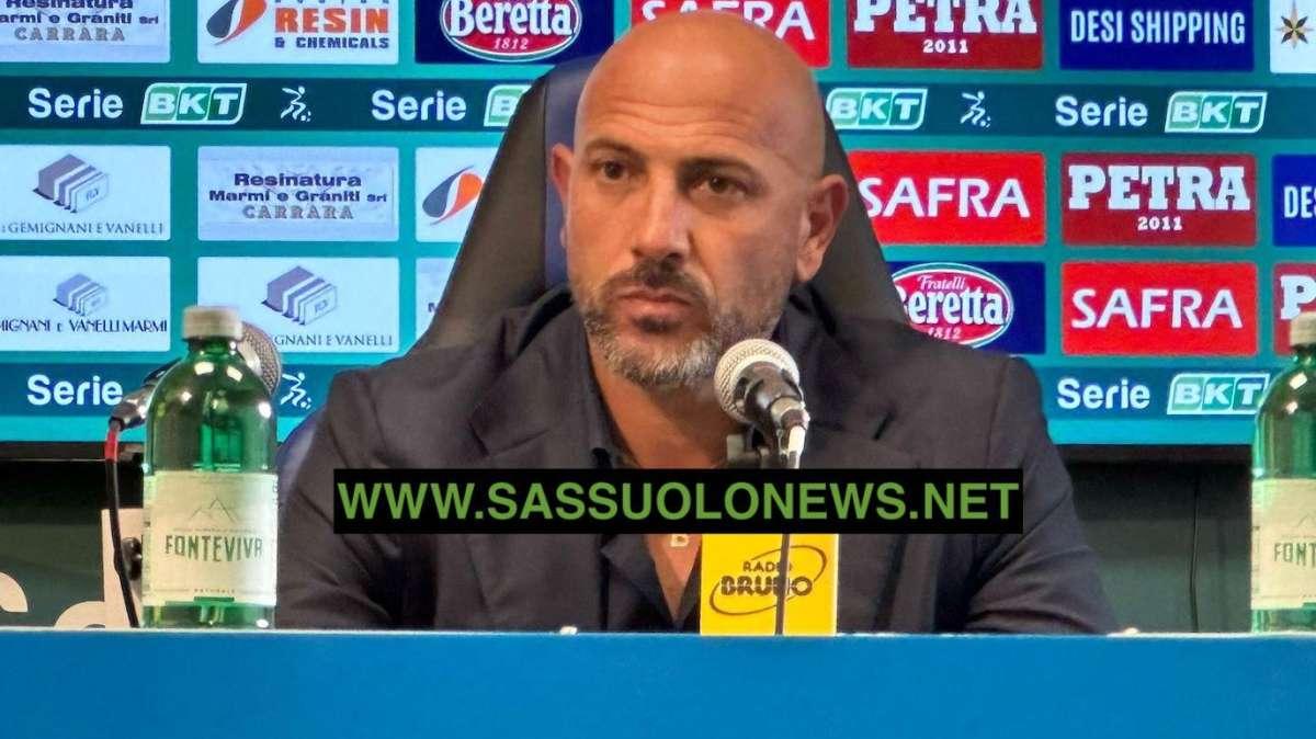 SN - Calabro conferenza stampa post Carrarese Sassuolo: "Dopo il gol ci è crollato il mondo addosso"