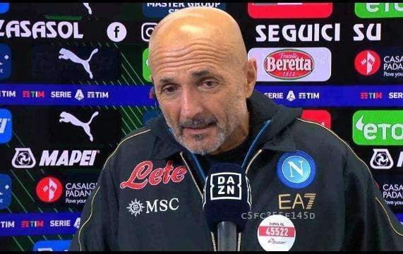 Spalletti attacca DAZN sul 2-2 di Ferrari: "Perché non lo fate vedere?" - VIDEO