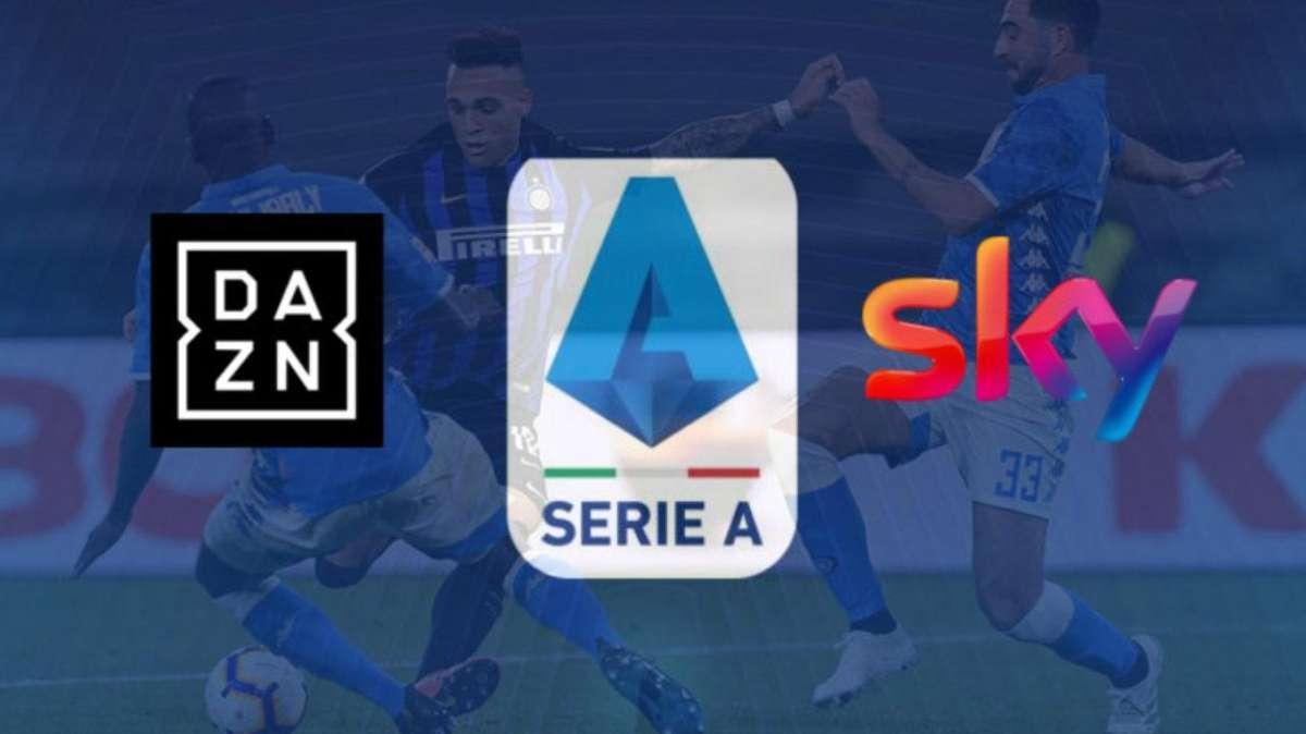 Serie A dove vedere le partite in tv DAZN o Sky: la suddivisione ufficiale