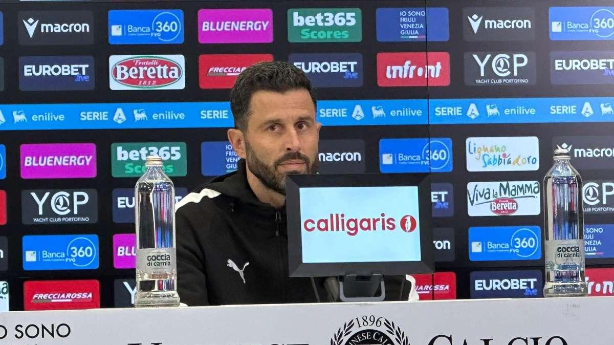 SN - Grosso conferenza stampa post Udinese Sassuolo: "Bel 2° tempo, nel 1° giri bassi"