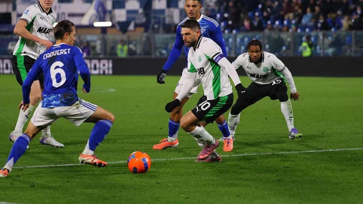 Infortunio Berardi: quando torna, quante e quali partite salta col Sassuolo