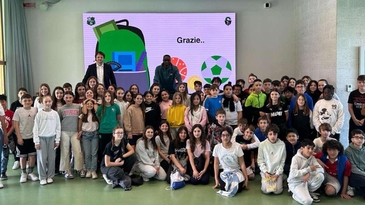 Generazione S Progetto Scuole: la Cavedoni ospite al Mapei Football Center