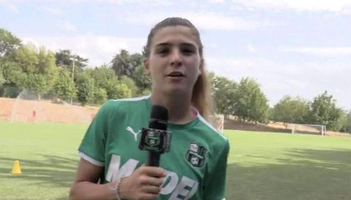 Cantore: "Sassuolo Femminile, convinta dal progetto. Voglio gol e crescita"