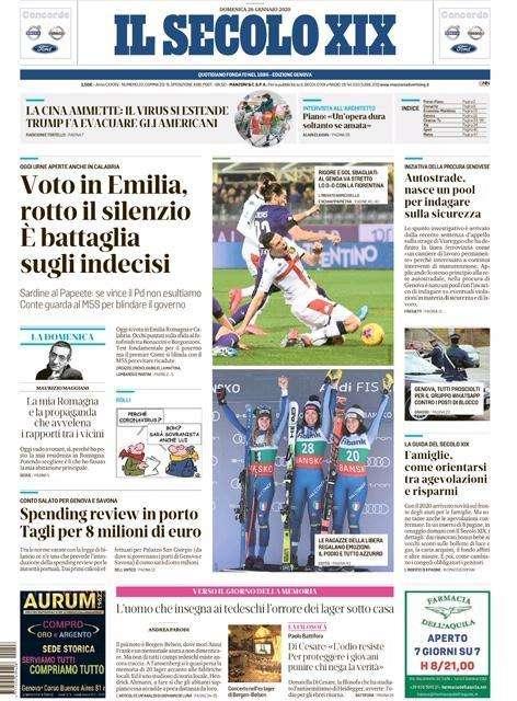 Samp-Sassuolo, Il Secolo XIX: "Riecco la partita da playstation"