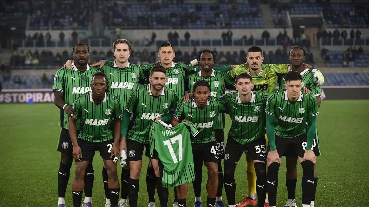 Sassuolo, il gesto della squadra per Yeferson Paz dopo l'infortunio