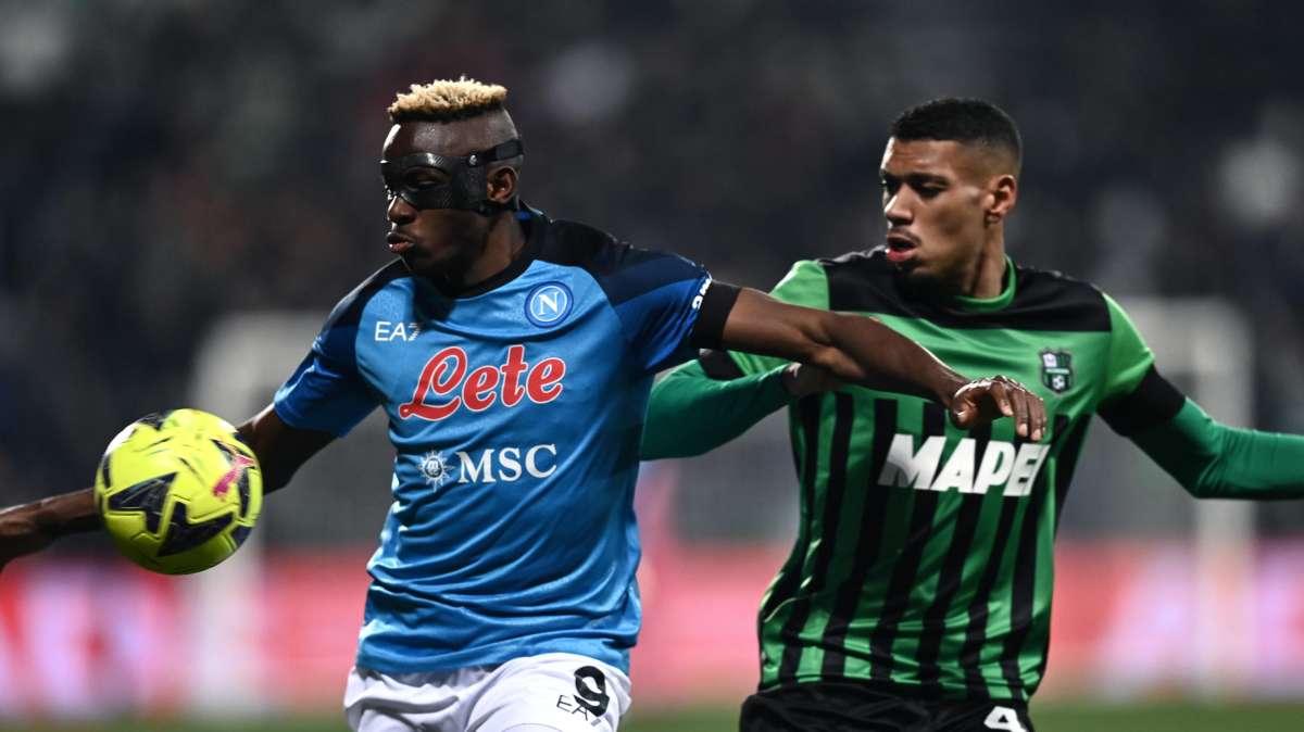Sassuolo Napoli pagelle. Voti: Laurienté al top, Ruan e Consigli soffrono