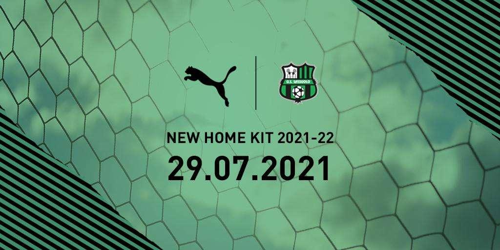 Sassuolo maglia 2021/2022 Puma: la prima divisa neroverde - FOTO