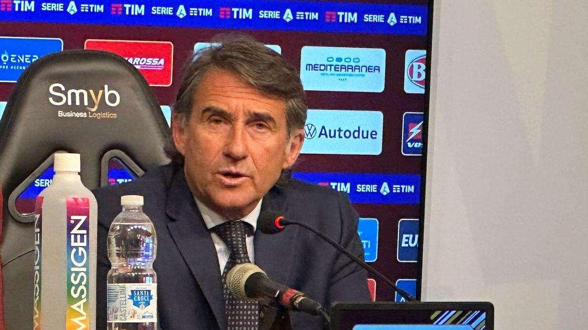 Carnevali in conferenza: "Non siamo contenti del sistema arbitrale. Ballardini arrabbiato, non parla"
