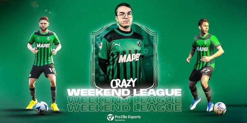 Sassuolo eSports, c'è la Crazy Weekend League: le info
