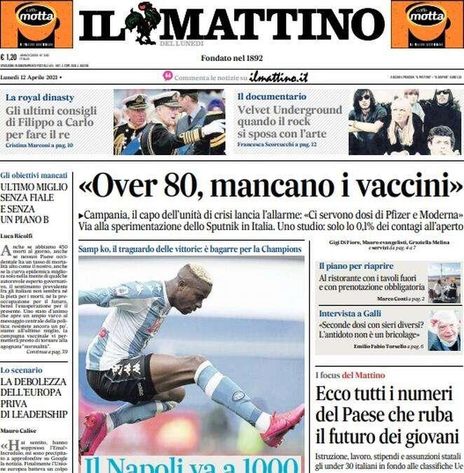 Il Mattino: "De Zerbi, caccia all'8° posto nella sfida amarcord"