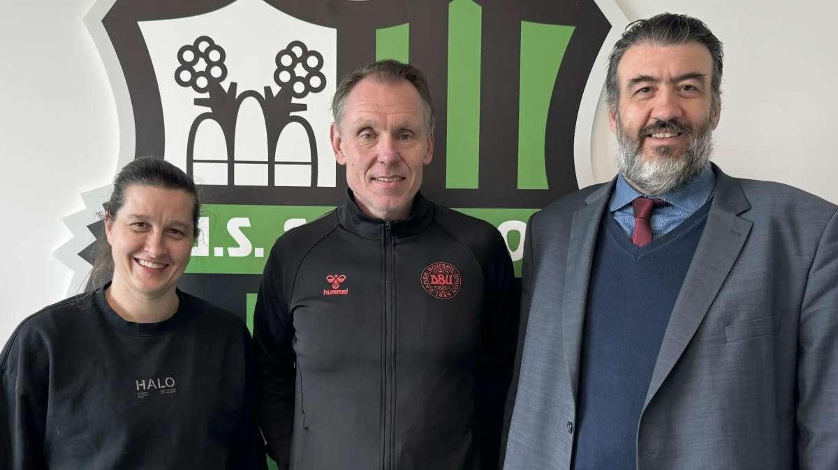 Sassuolo Femminile, il c.t. Andrée Jeglertz in visita al Mapei Football Center