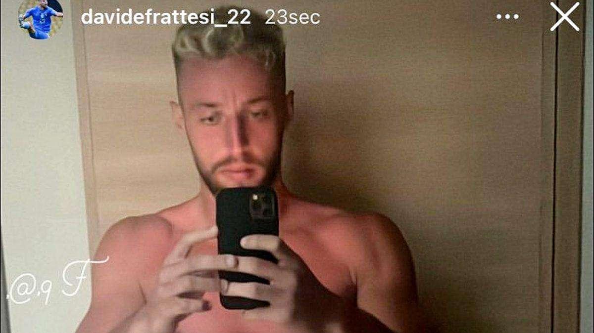 Frattesi nudo su Instagram! Davide: "Hackerato il telefono" - FOTO