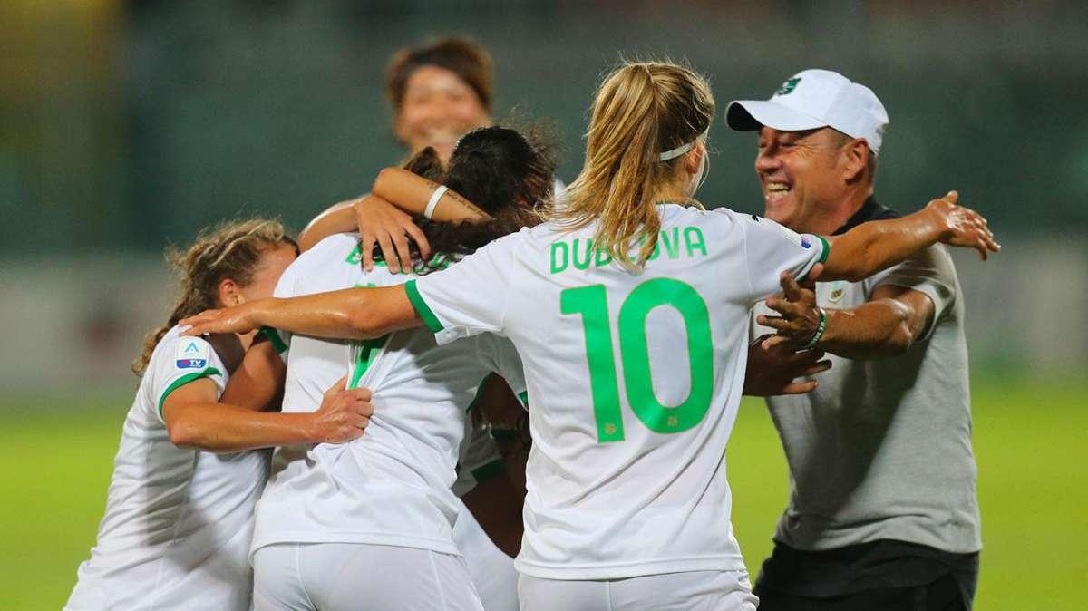 Lode a mister Piovani, artefice principale del miracolo Sassuolo Femminile