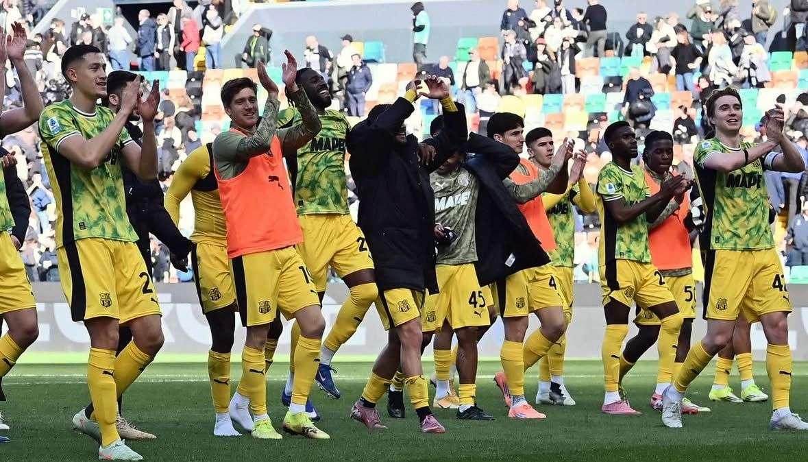 Sassuolo, 42 punti in 31 giornate: un ruolino da record per una neopromossa