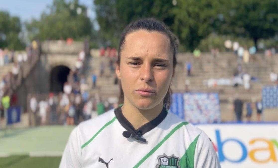 Angela Passeri: "Sassuolo squadra pronta ad affrontare ogni momento"