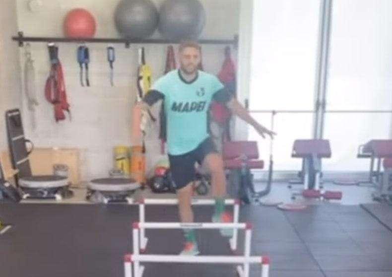 Berardi infortunio, Mimmo mostra i suoi progressi sui social - VIDEO