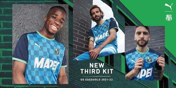 Terza maglia Sassuolo 2021/2022: il nuovo kit targato Puma ora è ufficiale