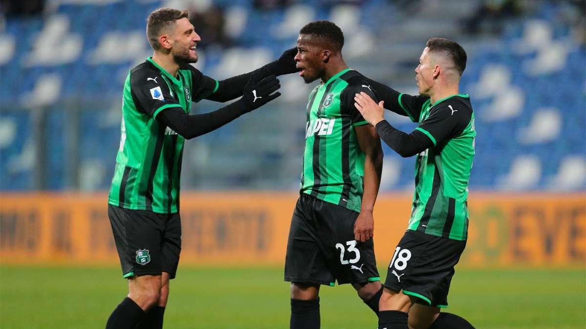 Sassuolo Milan highlights: doppietta di Giroud e gol di Kessie - VIDEO