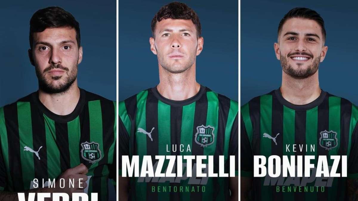 Sassuolo: Mazzitelli, Verdi e Bonifazi sanno già come si fa