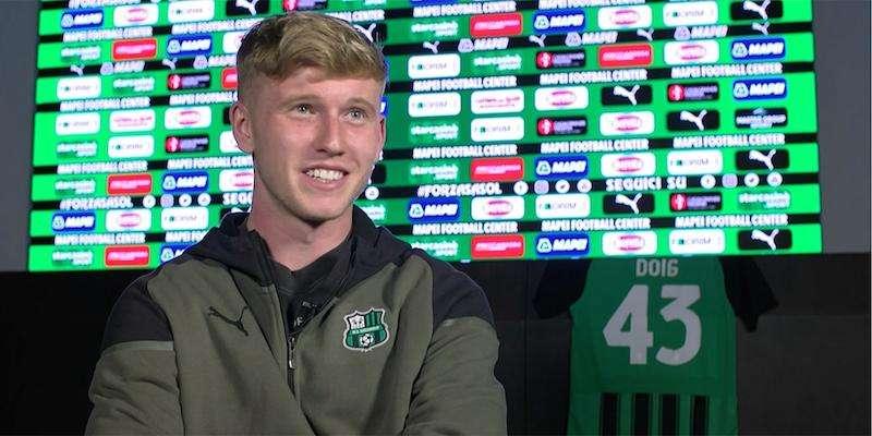 Doig: "Sassuolo scelta migliore che potessi fare. Ferguson, la Scozia: dico tutto"